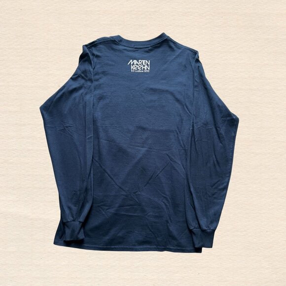 Martin Keehn New York Skateboard Zipper Cotton Long Sleeve - Picture 2 of 6